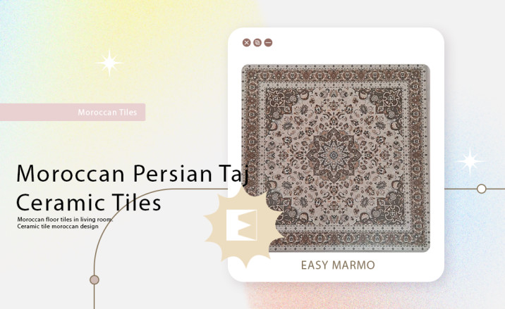 Discover the Artistry of Moroccan Persian Taj Ceramic Tiles