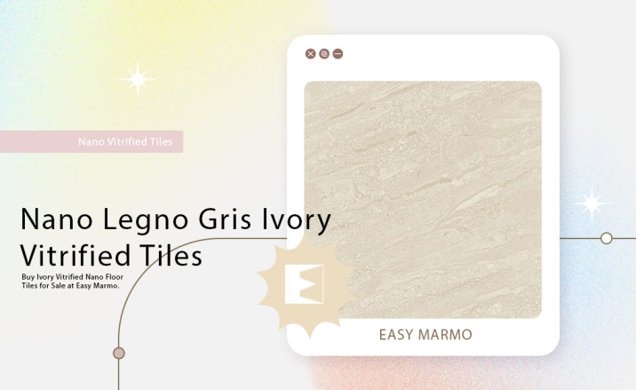 Elevate Your Space with Nano Legno Gris Beige Vitrified Tiles