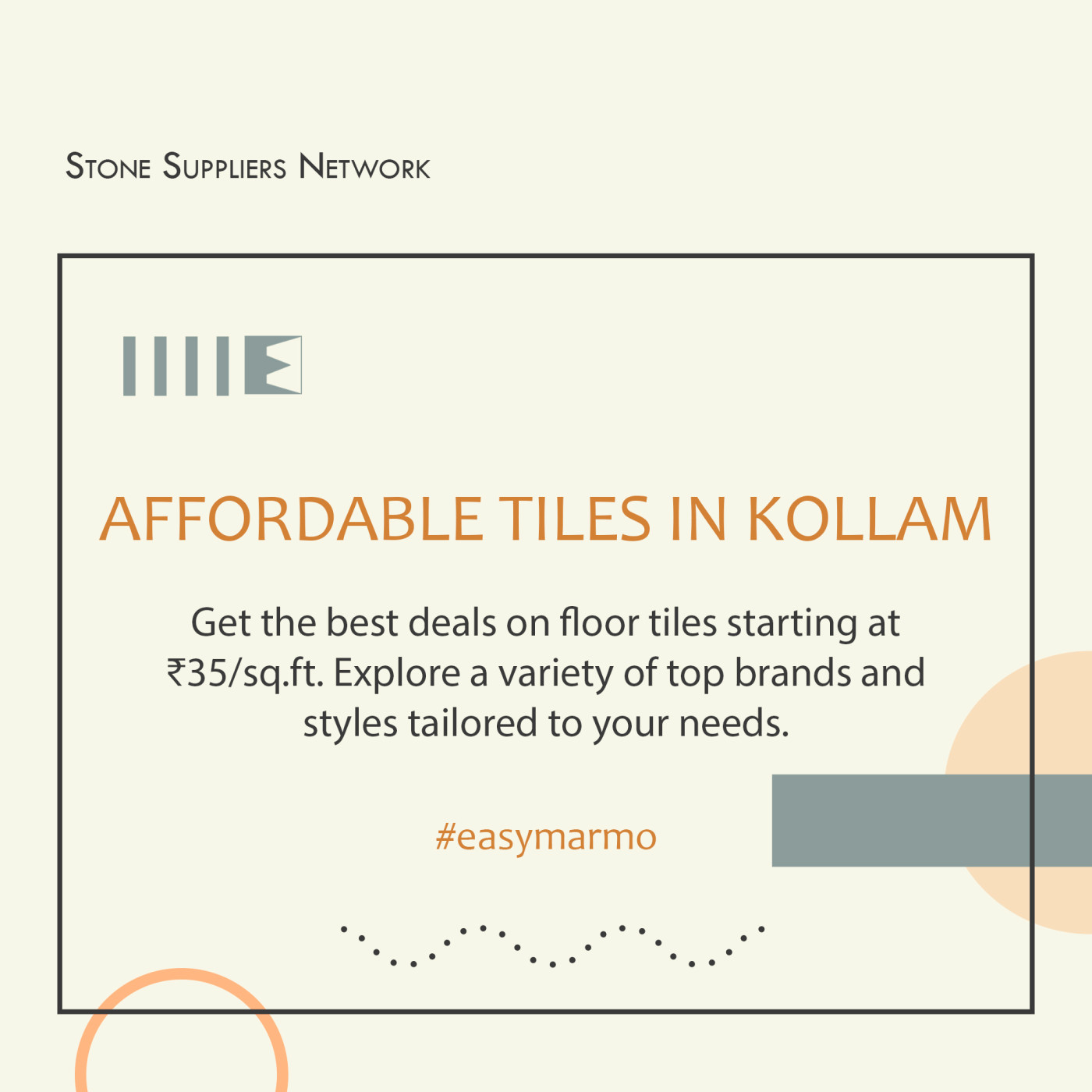 Floor Tiles Price in Kollam | Starting from 35 INR